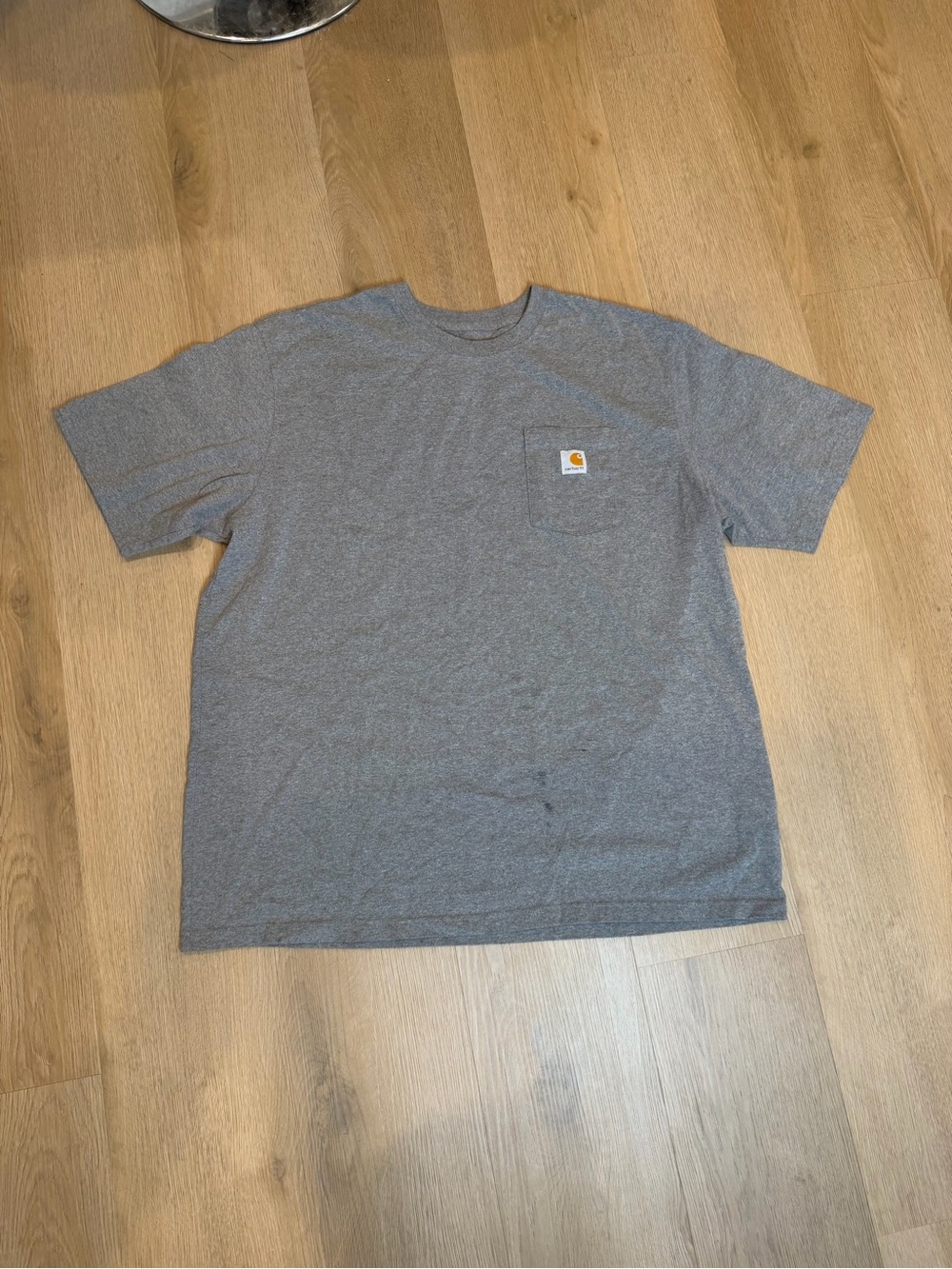 Carhartt Short-Sleeve Pocket Tee - Gray Heather